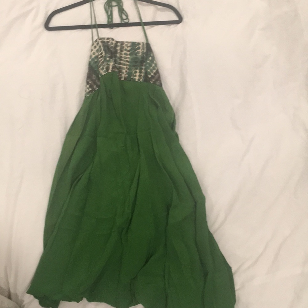 Karen Zambia Asymmetrical Dress- Like New